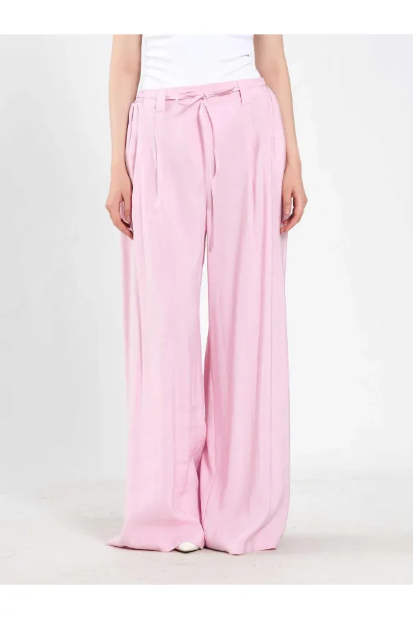 031678 Elastic Waist Detail Belted Trousers 031678 Elastic Waist Detail Belted Trousers