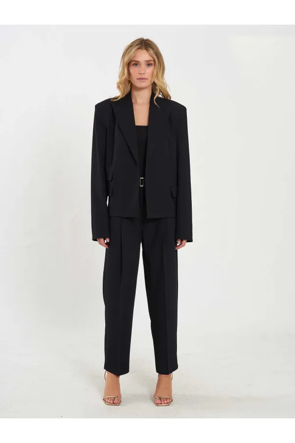 Veste oversize à épaules larges 131044