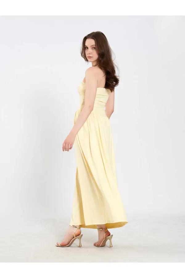 111718 Straplez Örme Elbise 111718 Straplez Örme Elbise