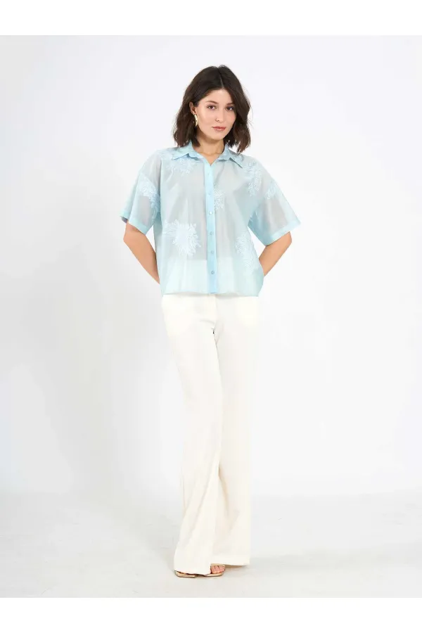 Chemise à manches courtes 080815