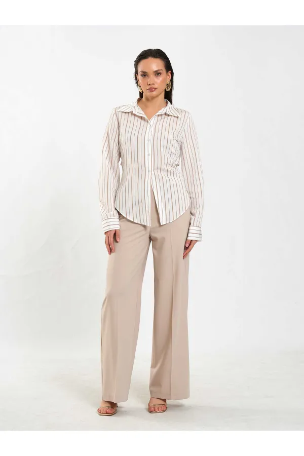 080787 Shirt with Back Detail