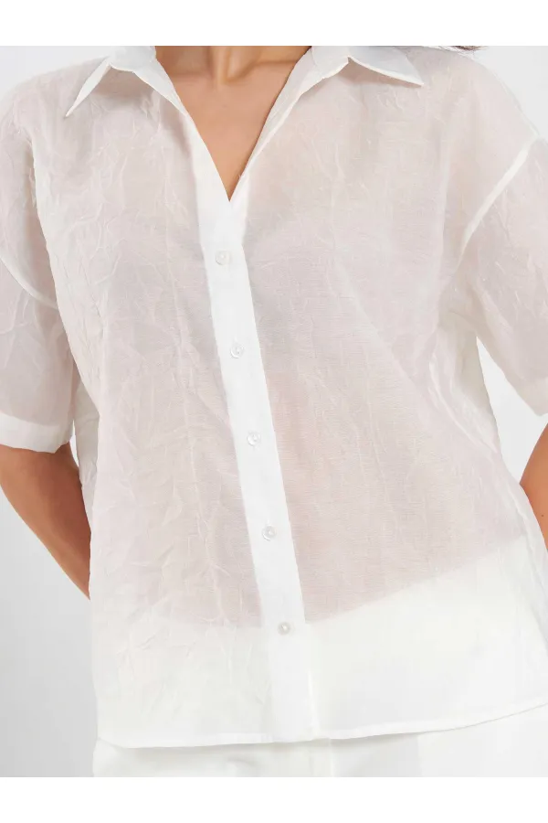 Chemise à manches courtes 080816