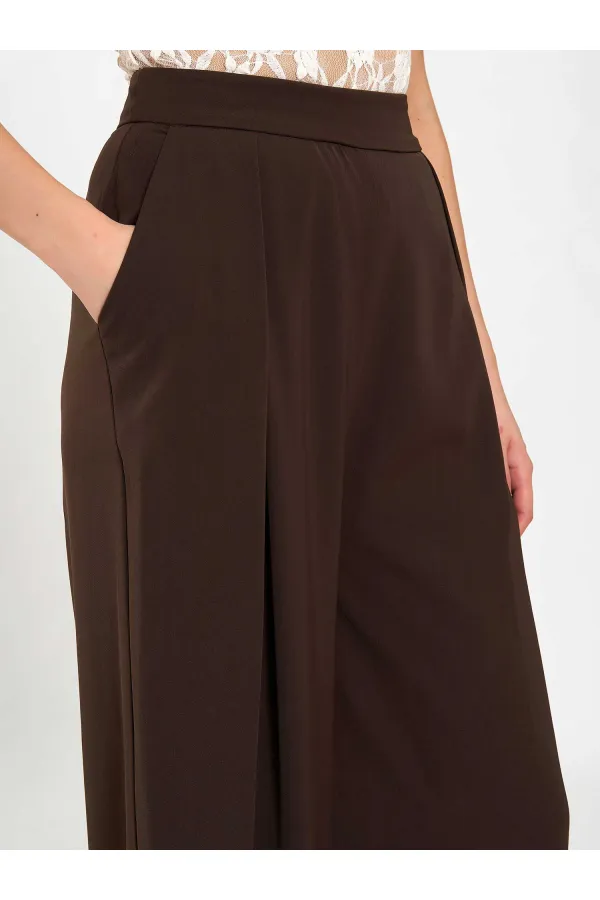 031635 A pileli Bol Paça Pantolon