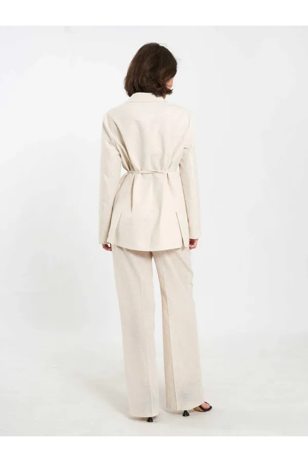 131052 Oversize Jacket with Belt