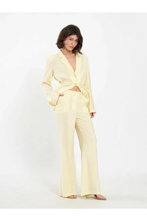 031663 Straight Belt Trousers