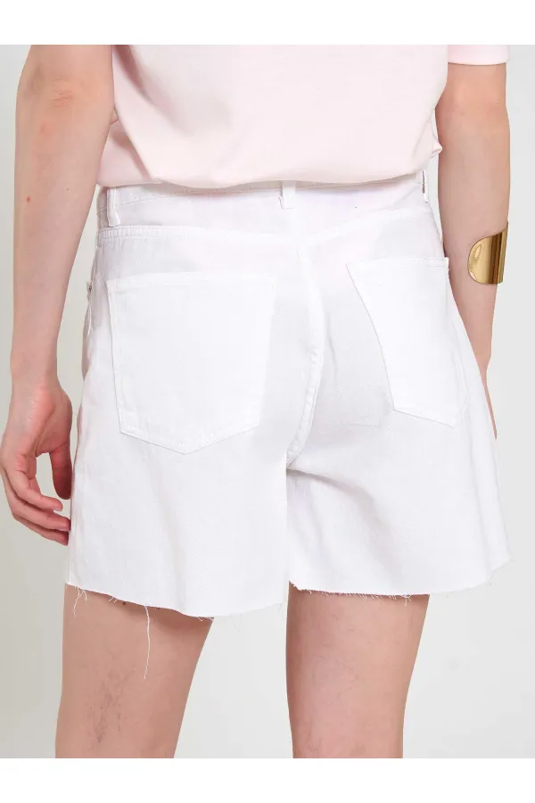 010877 Denim Mini Shorts