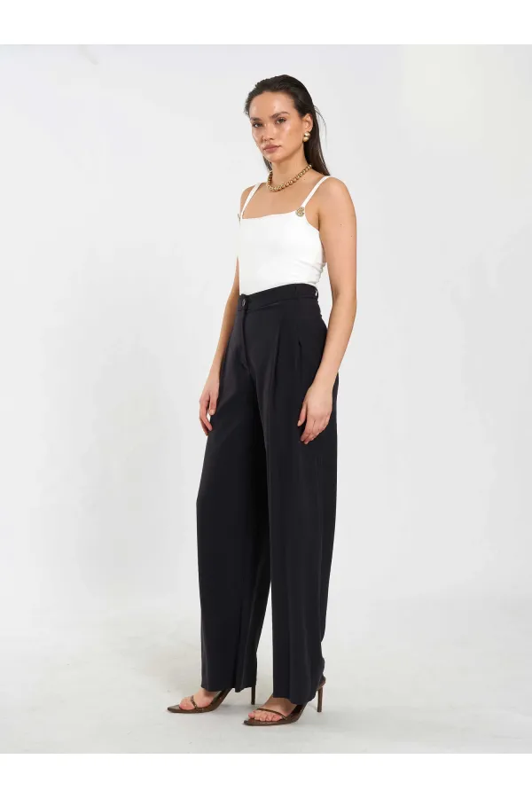Pantalon Punto à double pli 031652