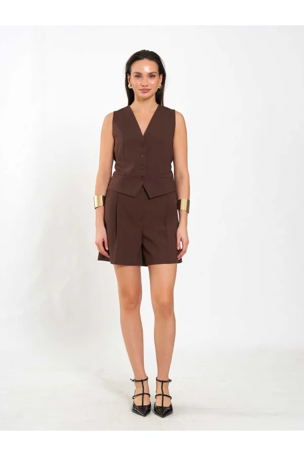 Shorty City Boy à plis simples 010868