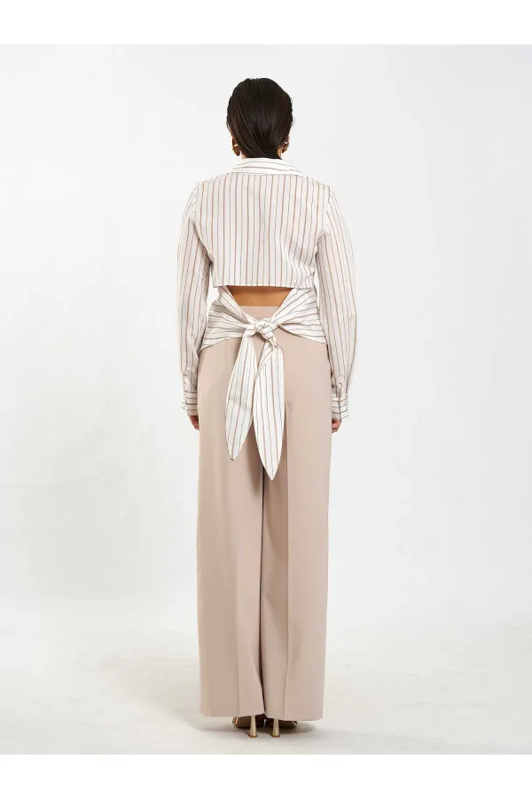 080787 Shirt with Back Detail