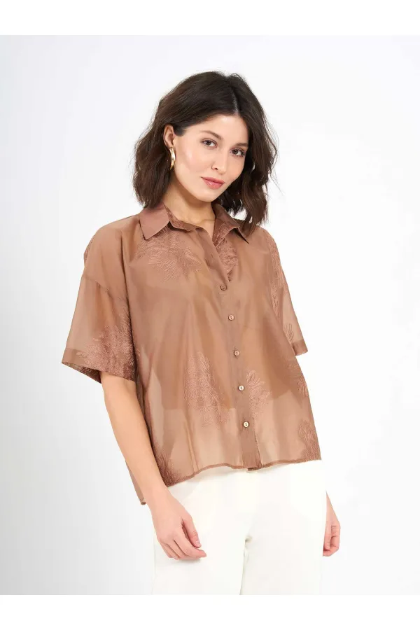 Chemise à manches courtes 080815