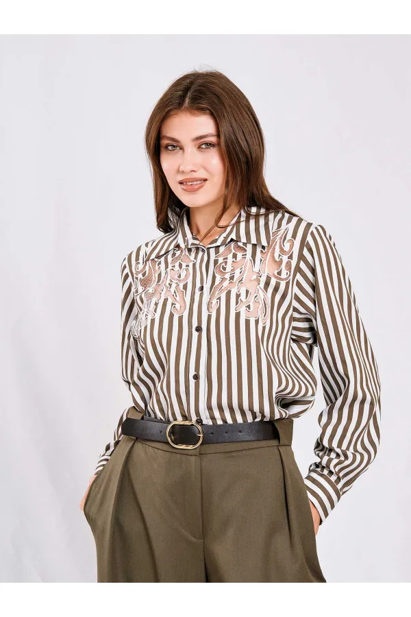 080716 Burnt Detail Shirt