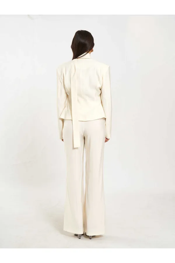 031651 Düz Kemer Pantolon