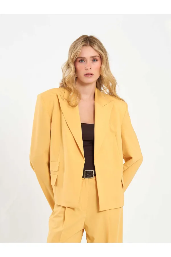 131044 Wide Shoulder Oversize Jacket