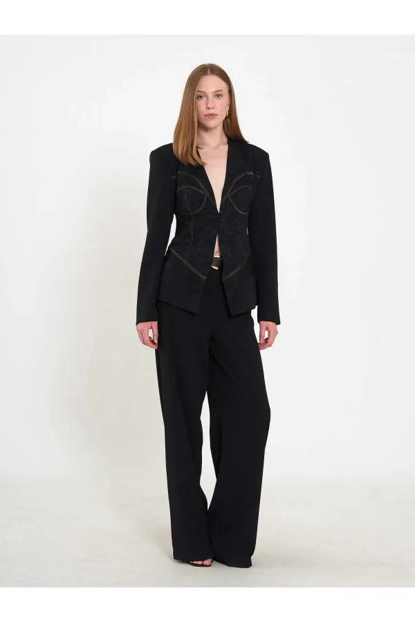 131064 Lace Corset Fit Jacket