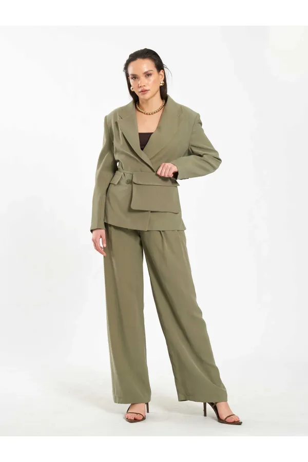 131057 Veste oversize avec sac