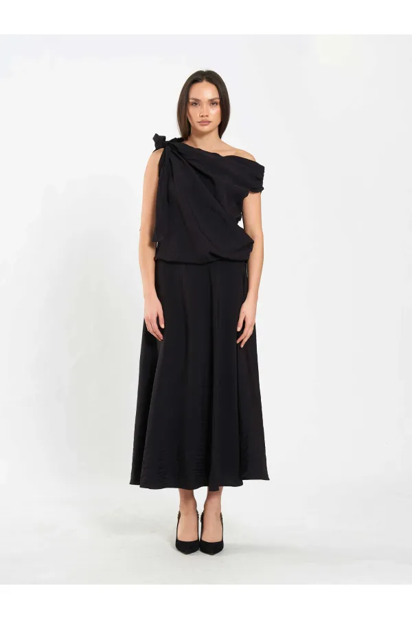 071886 Chemisier asymétrique