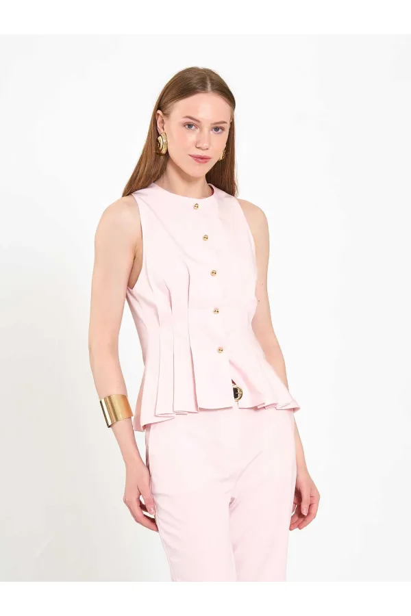 120746 Stella Waist-Fitted Vest