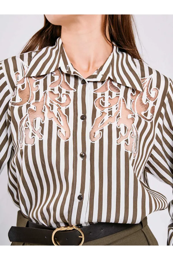 080716 Burnt Detail Shirt