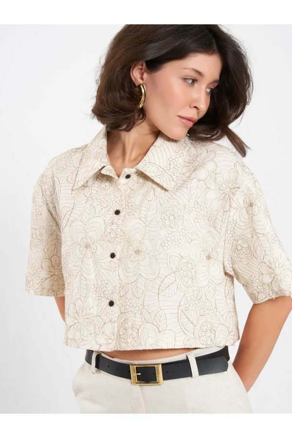 Chemise texturée 080780