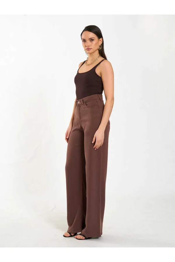 060332 U-Neck Slim Collar Tank Top