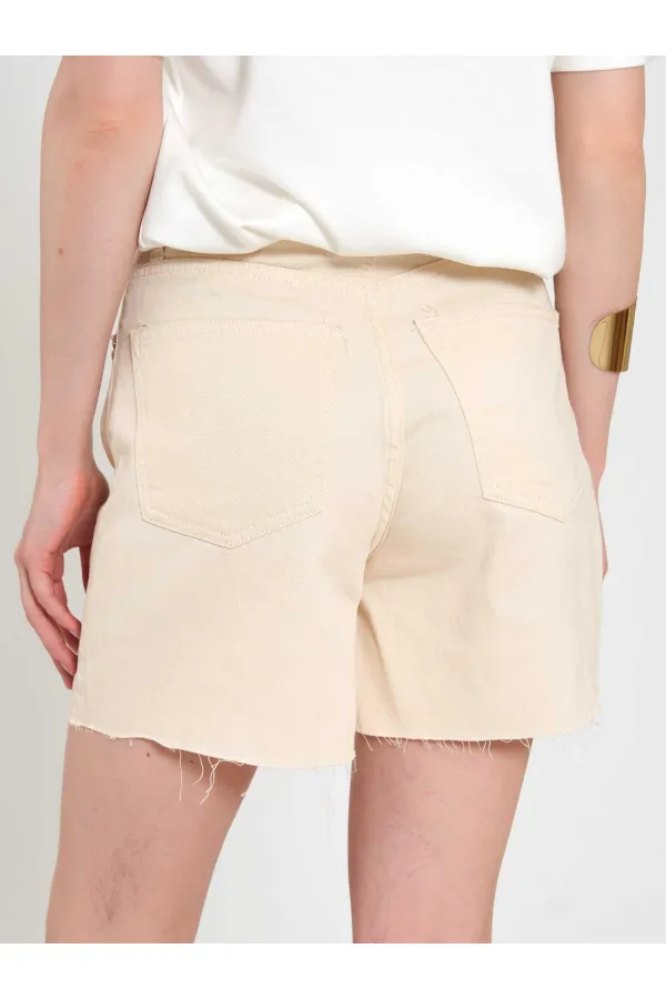 010877 Denim Mini Shorts