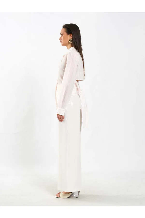 080787 Shirt with Back Detail