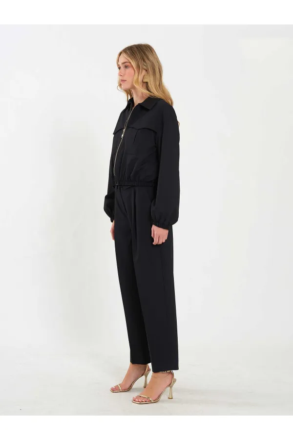 160896 Önü Fermuarlı Bomber Ceket