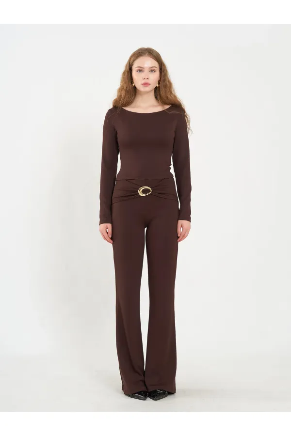 220647 Buckled Spanish Trousers Suit