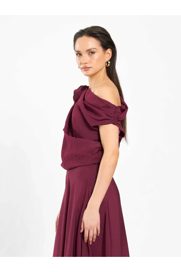 071886 Chemisier asymétrique