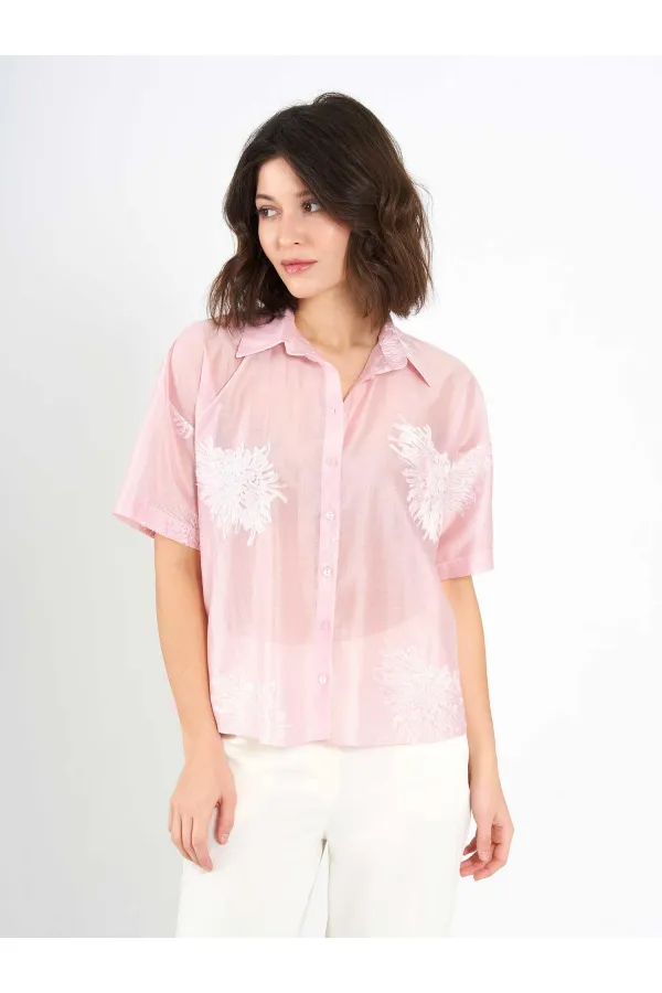 Chemise à manches courtes 080815