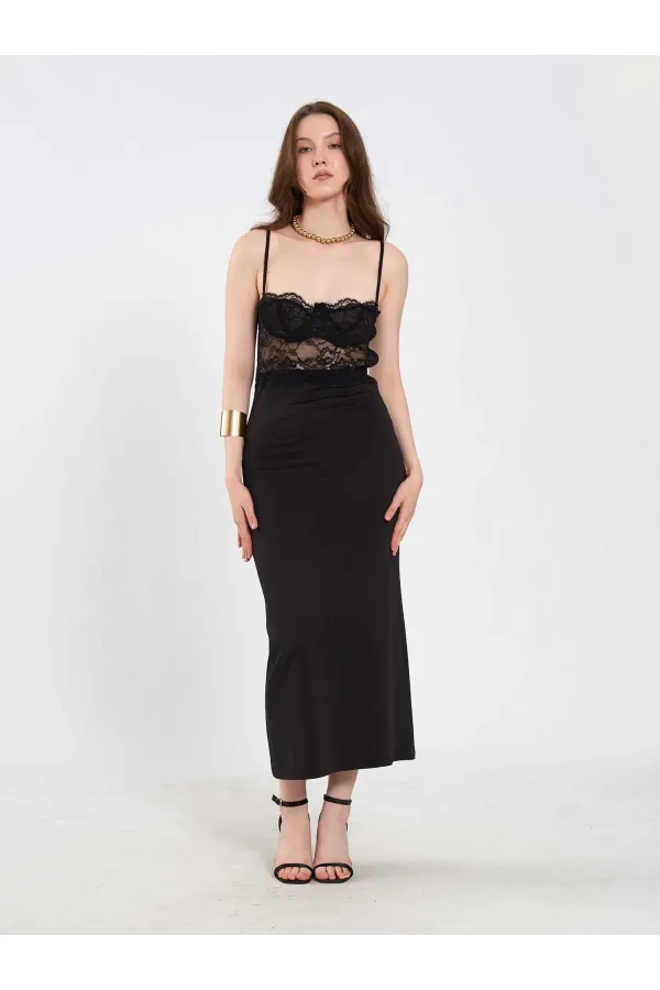 111714 Globe Lace Long Dress 111714 Globe Lace Long Dress