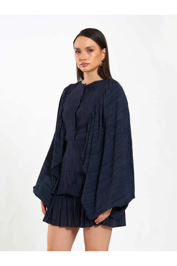 041173 Mini-jupe à volants