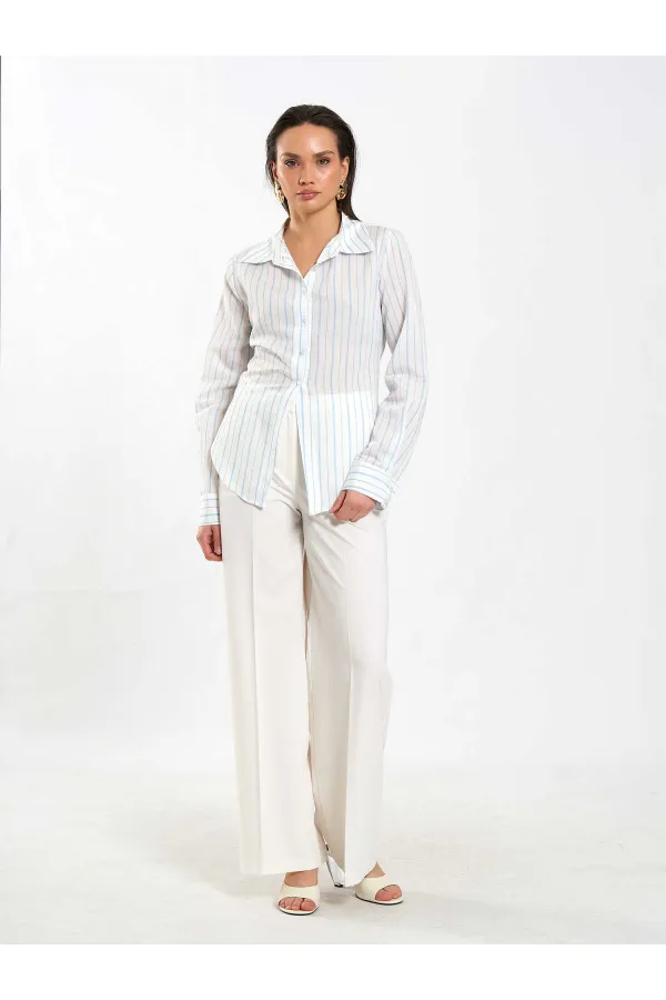 080787 Shirt with Back Detail