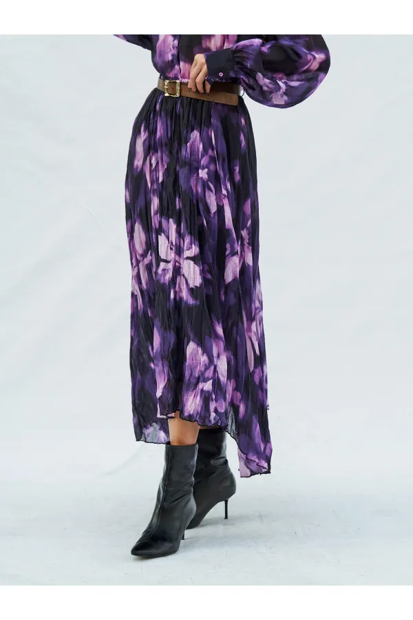 041097 Kraşlı Kloş Etek