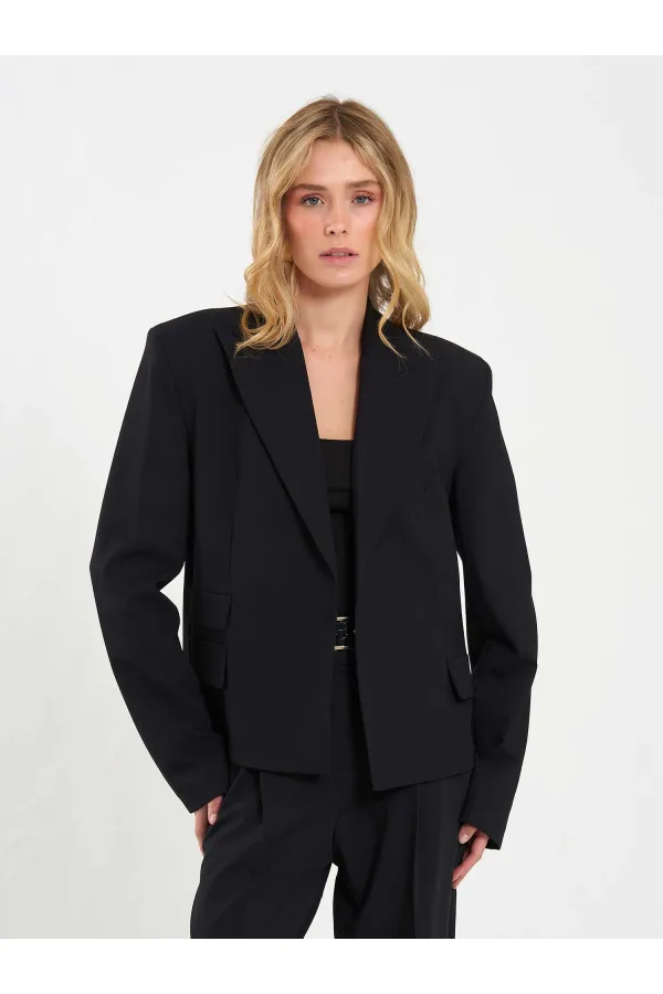 Veste oversize à épaules larges 131044