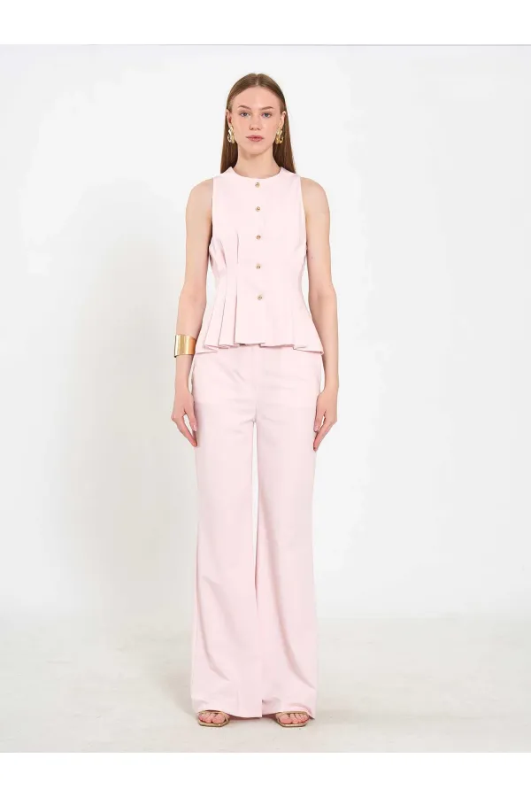 120746 Stella Waist-Fitted Vest