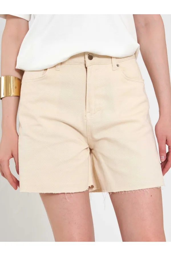 010877 Denim Mini Shorts