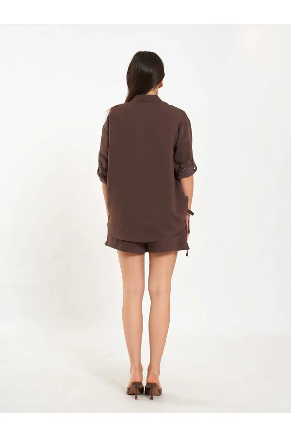 080783 Skirt-Framed Shirt