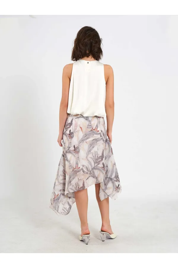 Jupe midi corset 041190