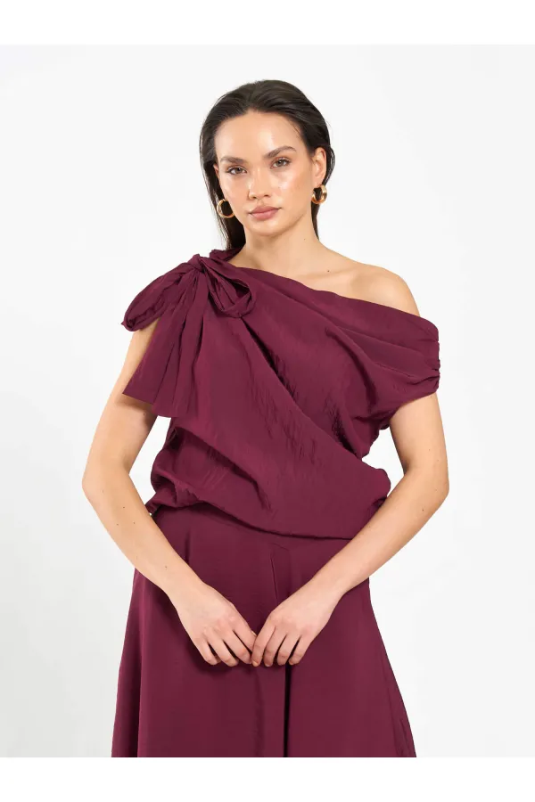 071886 Chemisier asymétrique