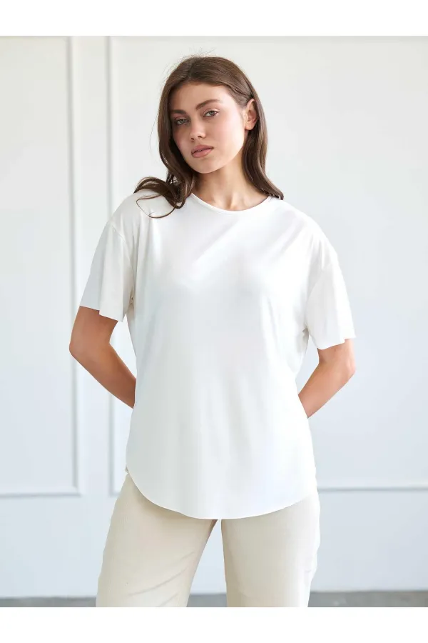 050746 Kısa Kollu Örme T-shirt