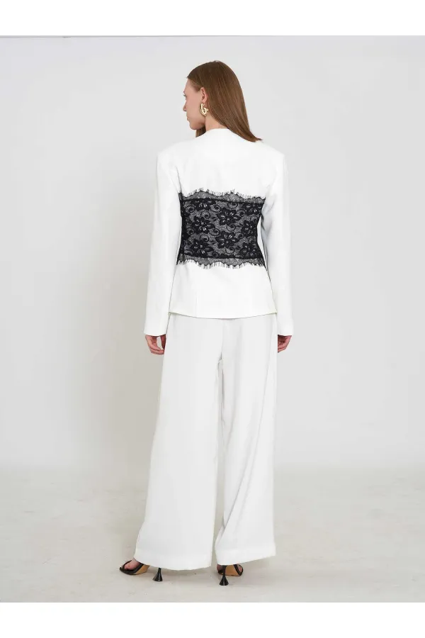 131064 Lace Corset Fit Jacket