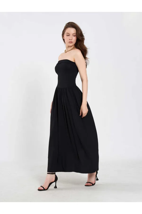 111718 Strapless Knitted Dress 111718 Strapless Knitted Dress