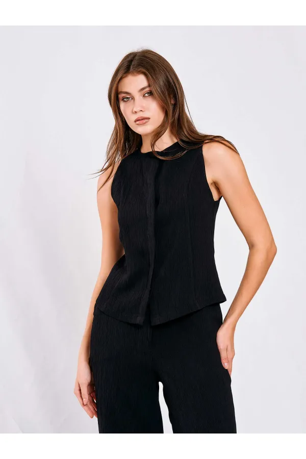 220563 Bisiklet Yaka Yelek Pantolon Takım