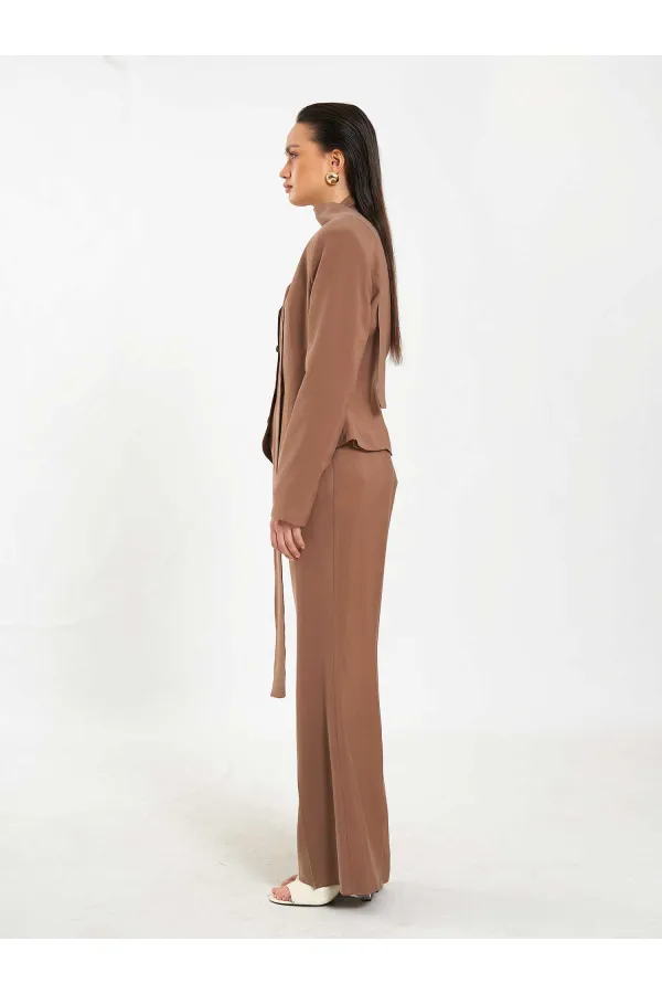 031651 Straight Belt Trousers