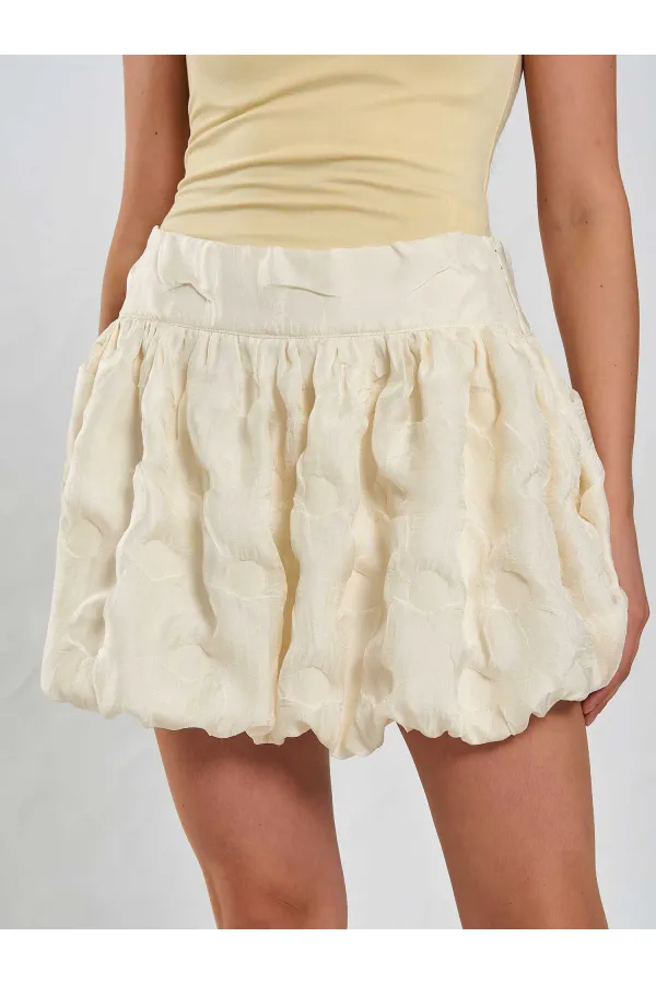 041166 Balloon Skirt with Waist Bodice