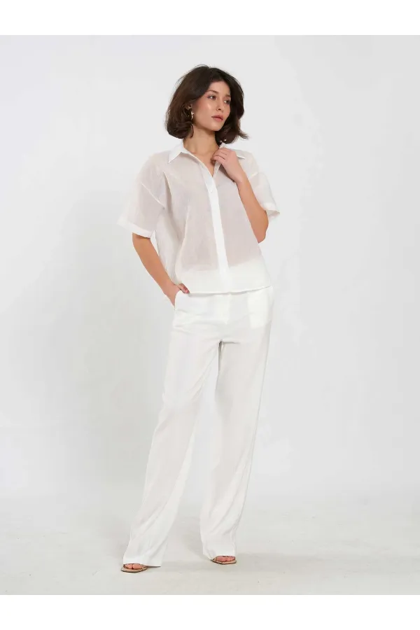 Chemise à manches courtes 080816