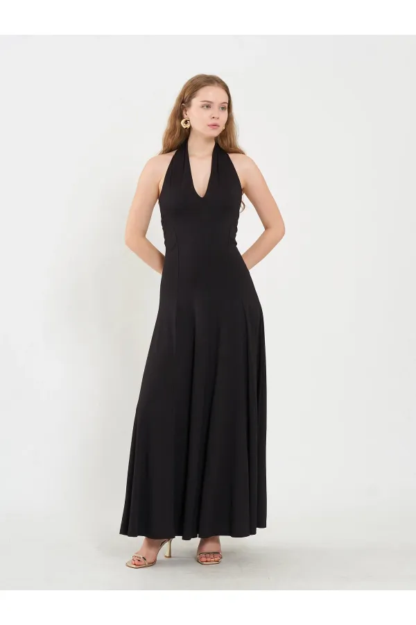 Robe midi dos nu 111684