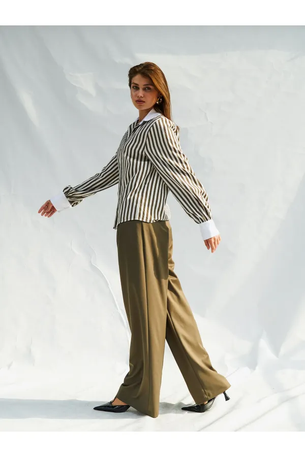 080726 Garnili Erkek Yaka Gömlek