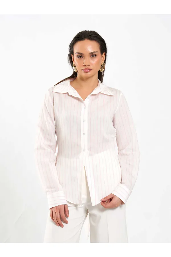 080787 Shirt with Back Detail